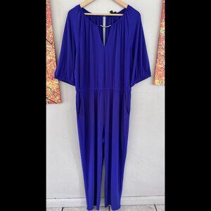 Bold Elements Eggplant Jumpsuit – Size XL